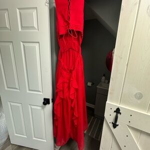 Abercrombie red dress